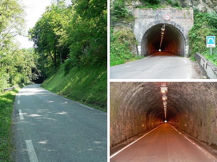 [Route de Champlive et grand tunnel]